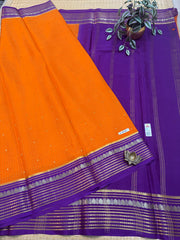 Pure Crepe Silk Saree #F6719