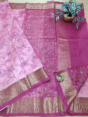 Chanderi sarees#C4773