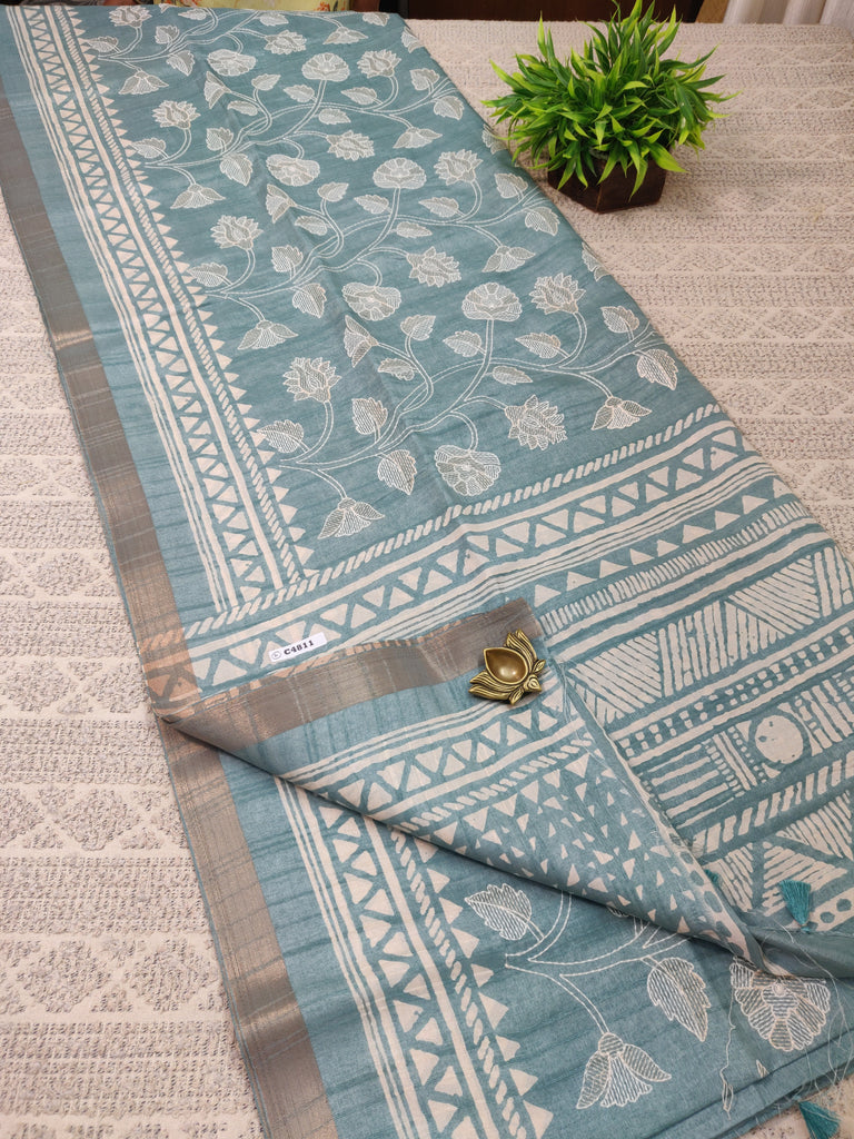 RawSilk Saree #C4811