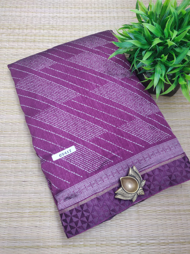 Designer Synthetic Saree #C5417