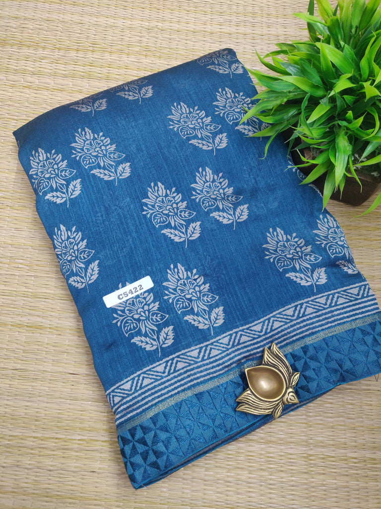 Designer Synthetic Saree #C5422