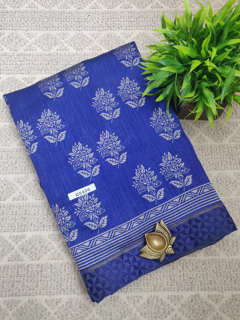 Designer Synthetic Saree #C5420