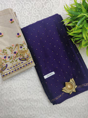 Designer Synthetic Saree #C5364