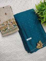 Designer Synthetic Saree #C5365