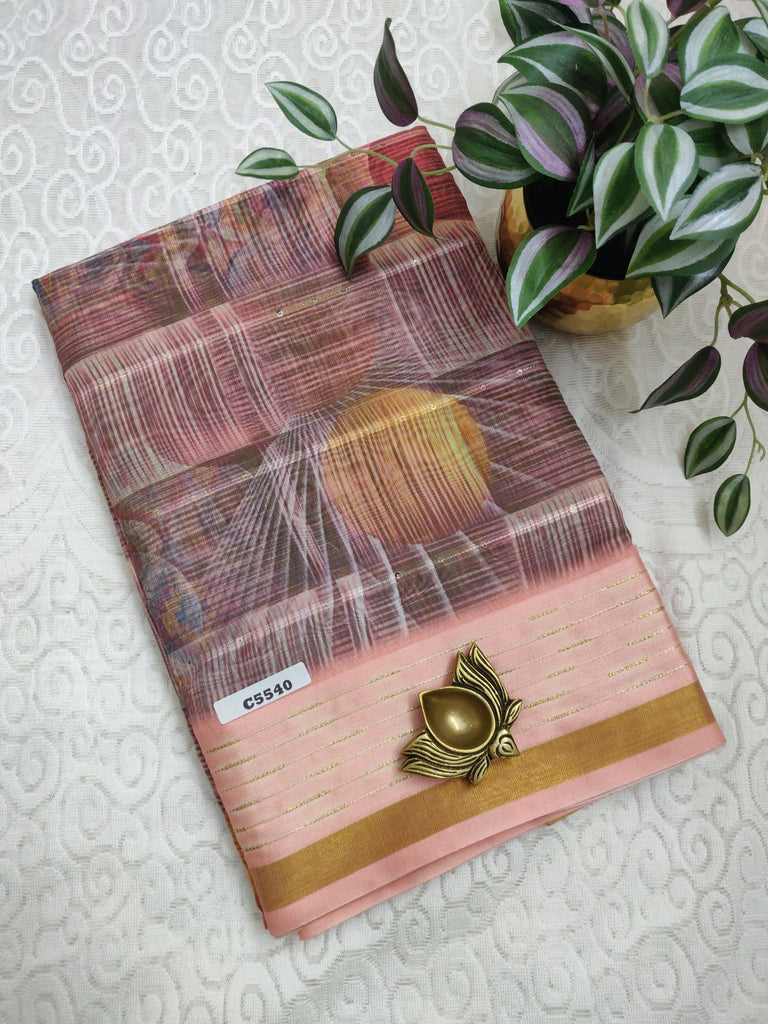 Fancy Cotton Sarees #C5540