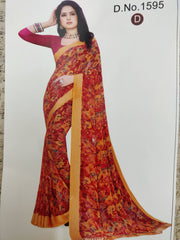 Designer Synthetic Saree #C5493