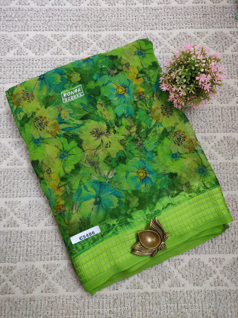 Designer Synthetic Saree #C5486