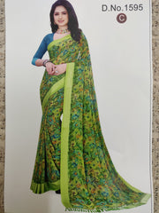 Designer Synthetic Saree #C5486