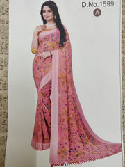 Designer Synthetic Saree #C5485