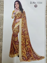 Designer Synthetic Saree #C5495