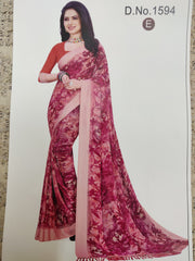 Designer Synthetic Saree #C5494