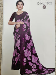 Designer Synthetic Saree #C5489