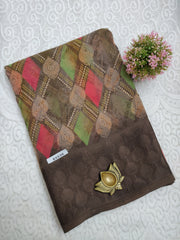 Designer Synthetic Saree #C5530