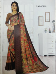 Designer Synthetic Saree #C5530