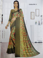 Designer Synthetic Saree #C5532