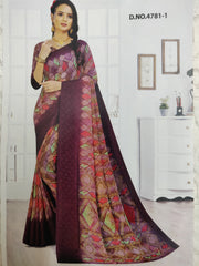 Designer Synthetic Saree #C5531