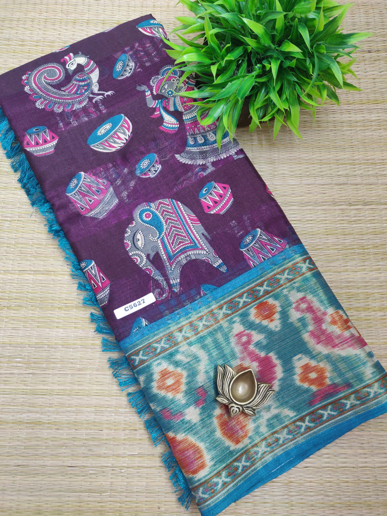 Chanderi sarees#C5627