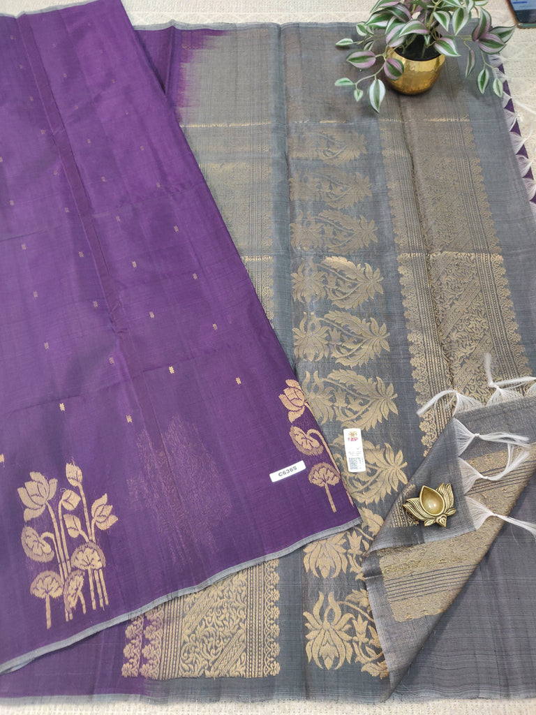 Pure Silk Cotton Sarees #C6365