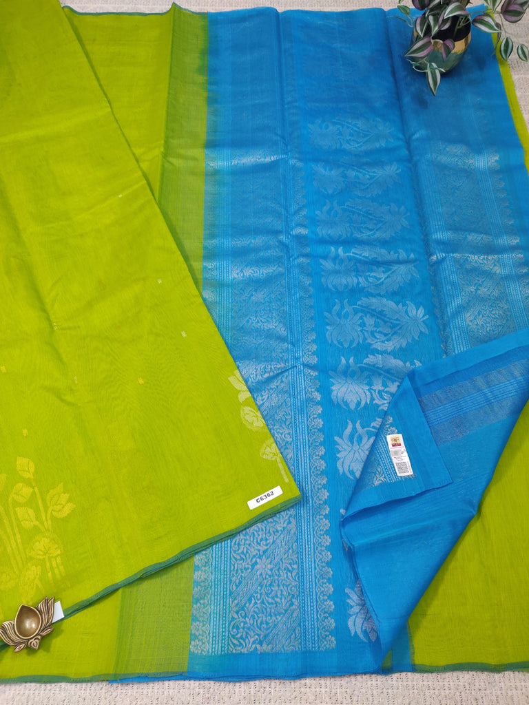 Pure Silk Cotton Sarees #C6362