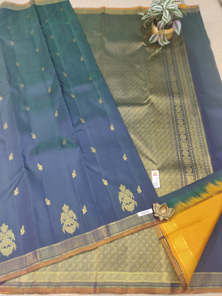 Kanchi Pure Silk Sarees #C6432