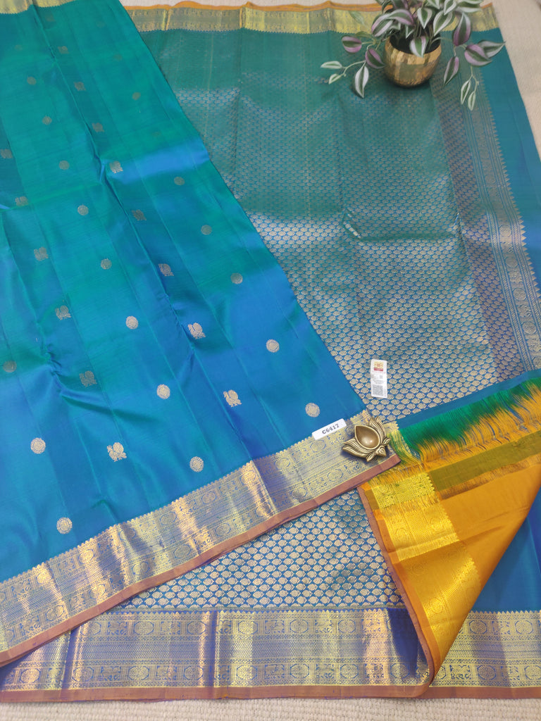 Kanchi Pure Silk Sarees #C6417