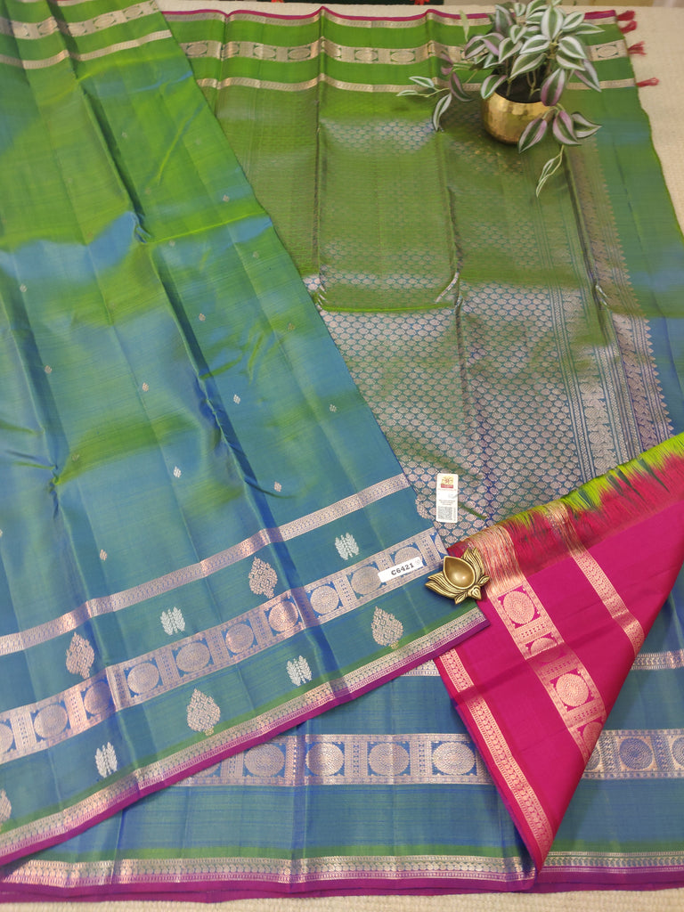 Kanchi Pure Silk Sarees #C6421