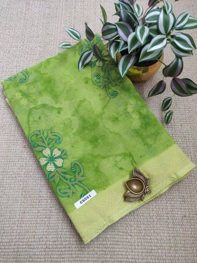 Designer Synthetic Saree #C6561