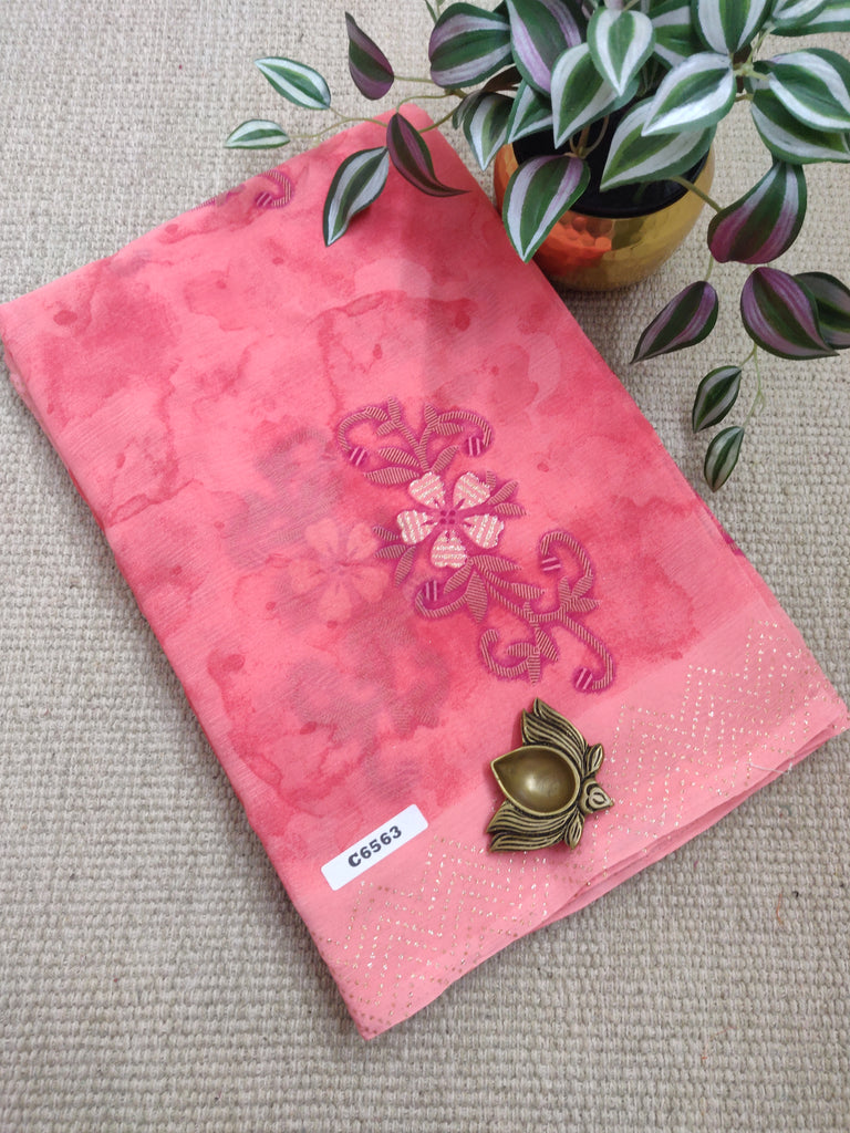 Designer Synthetic Saree #C6563