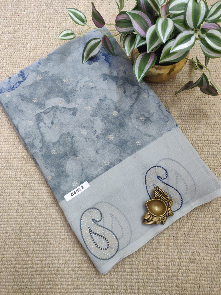 Designer Synthetic Saree #C6572