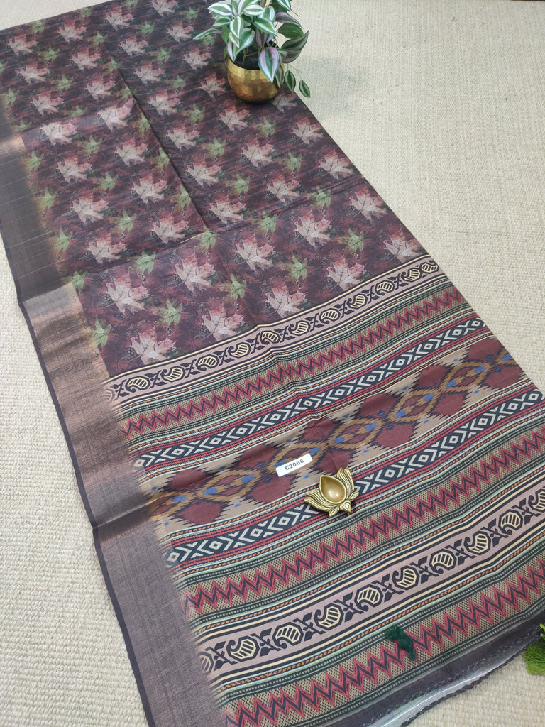 RawSilk Saree #C7066