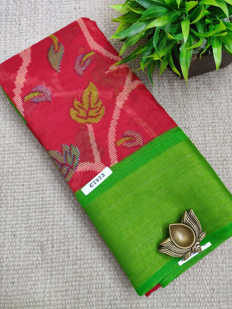 Fancy Cotton Sarees #C7573
