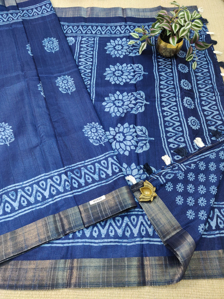 RawSilk Saree #C7522