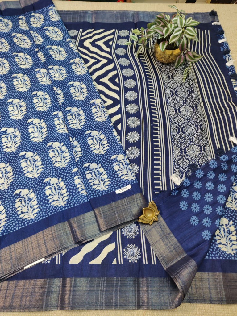 RawSilk Saree #C7523