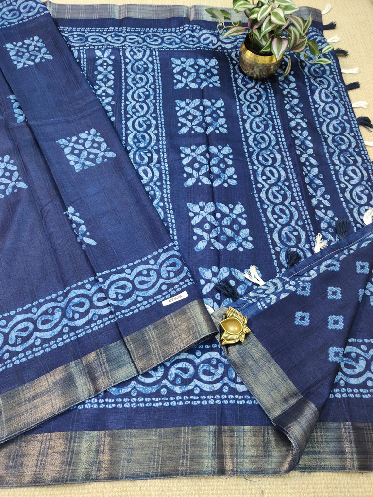 RawSilk Saree #C7525