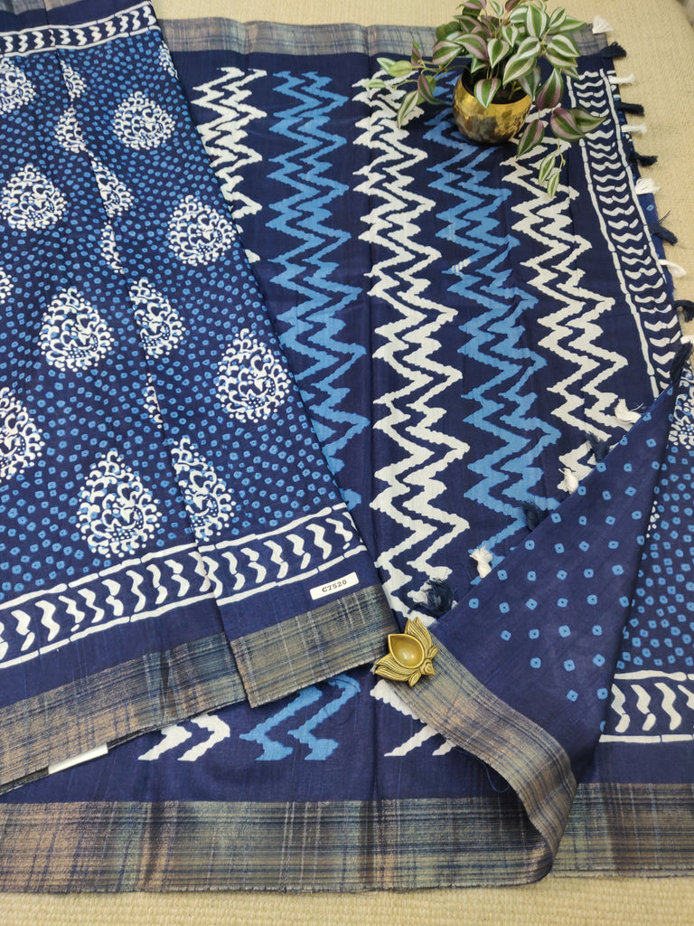 RawSilk Saree #C7520