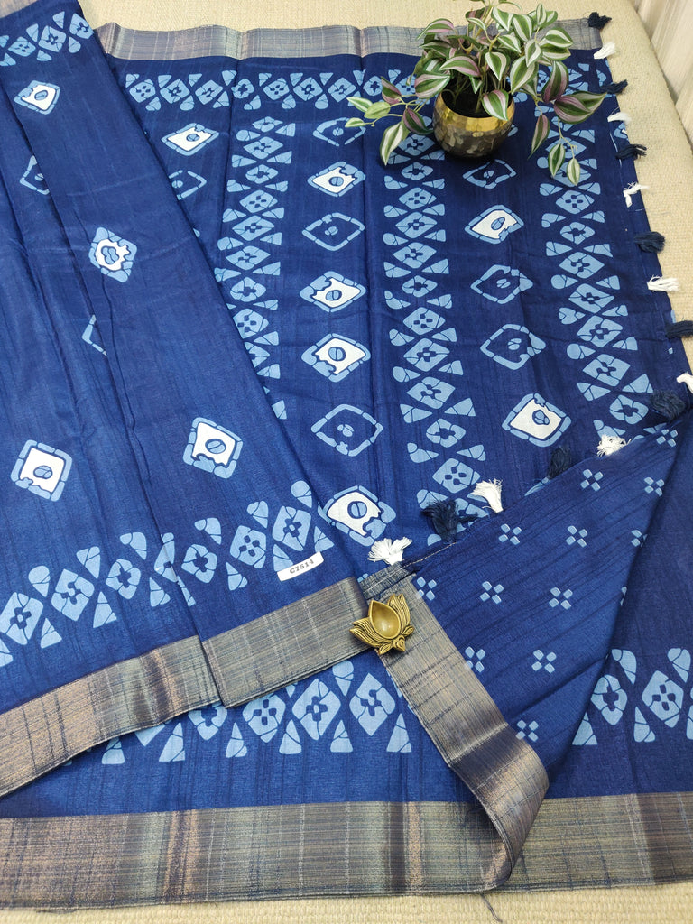 RawSilk Saree #C7514