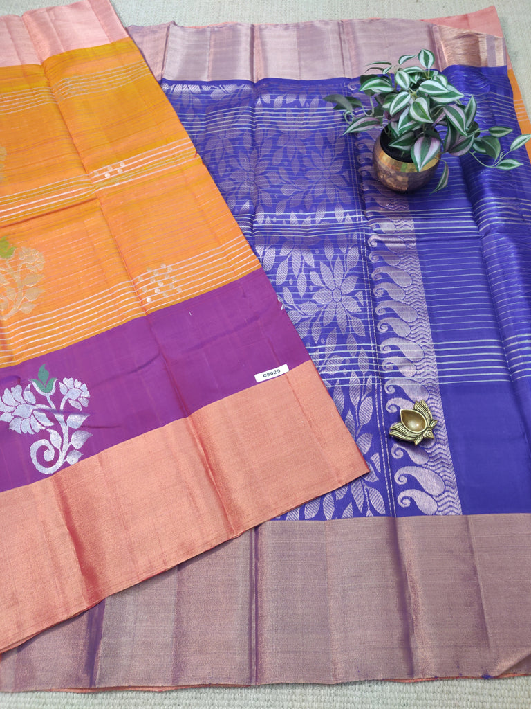 Butta Silk Mix Sarees #C8025