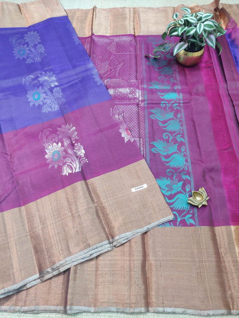 Butta Silk Mix Sarees #C8008