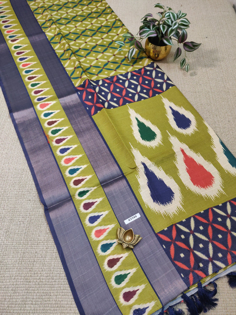 RawSilk Saree #C7789