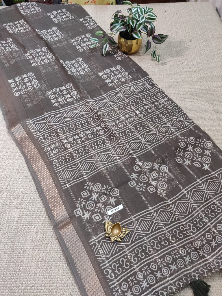 Fancy Cotton Sarees #C7291