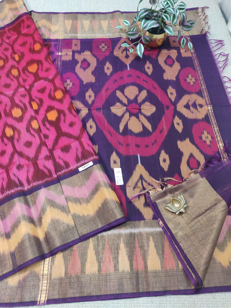 Pure Silk Cotton Sarees #C8527