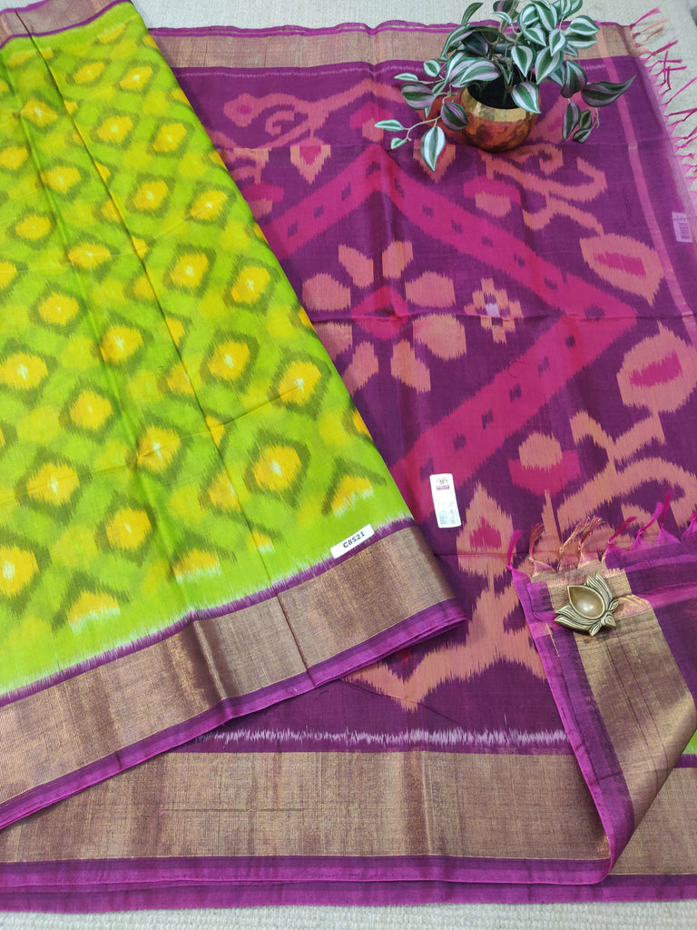 Handwoven Gadwal Silk Cotton Sarees | Classic blend of Silk Cotton –  Avishya.com