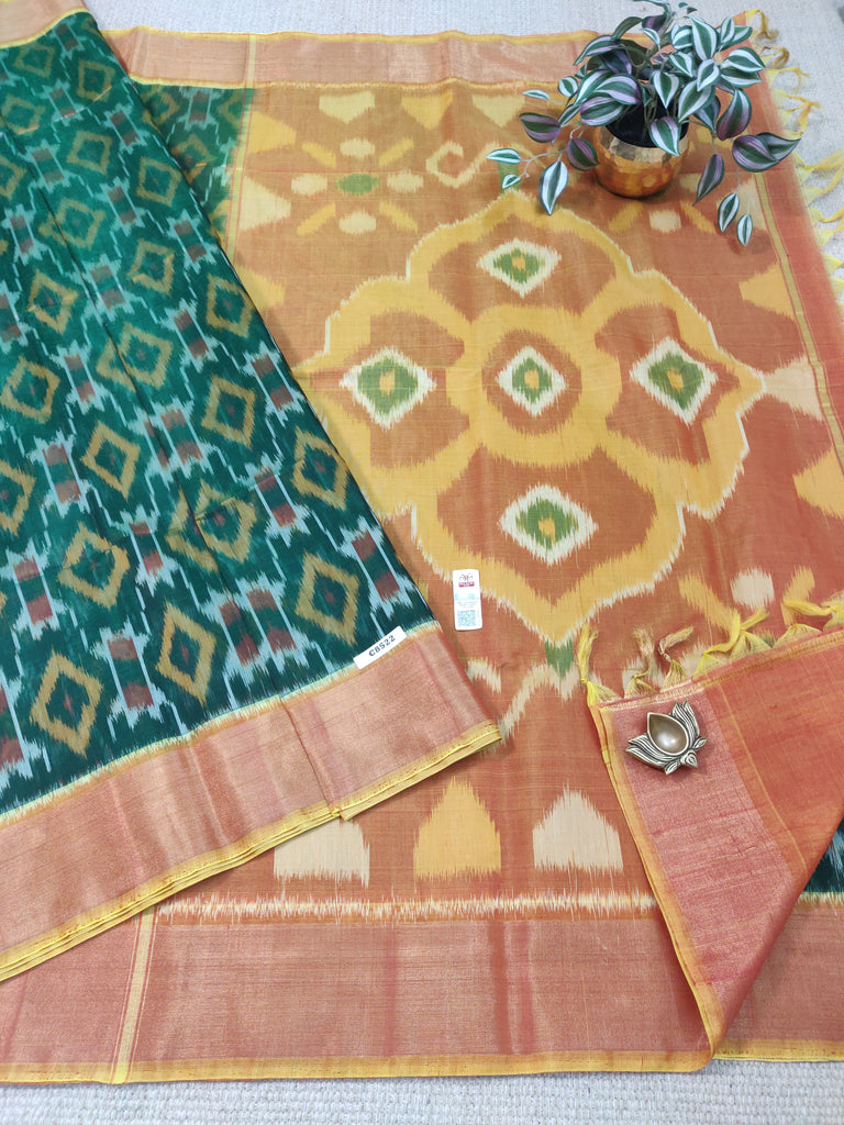 Pure Silk Cotton Sarees #C8522