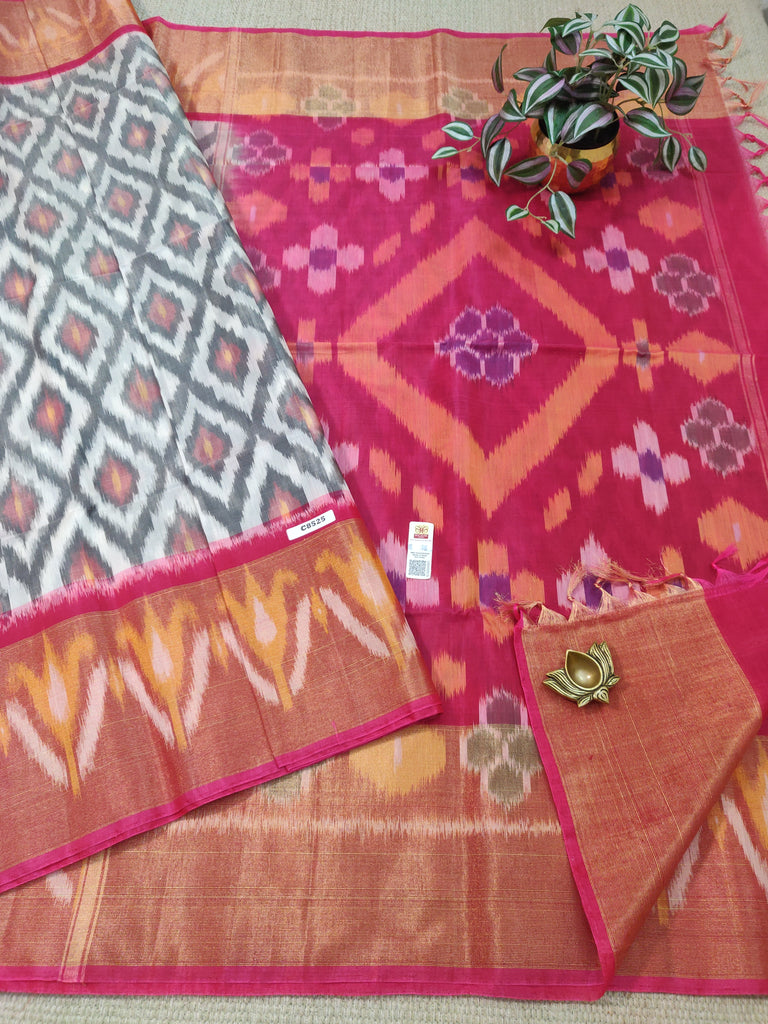 Pure Silk Cotton Sarees #C8525