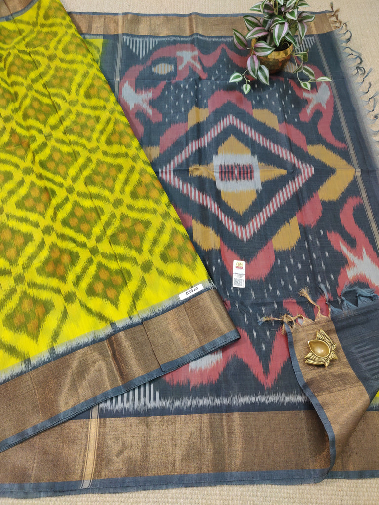 Pure Silk Cotton Sarees #C8523