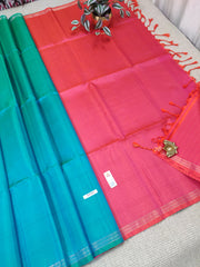 Pure Soft Silk Saree #C8445