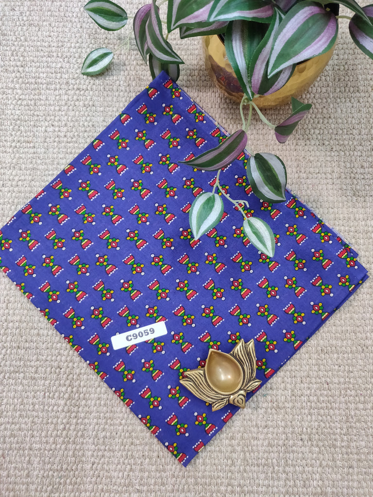 Kalamkari Blouse Fabric #C9059