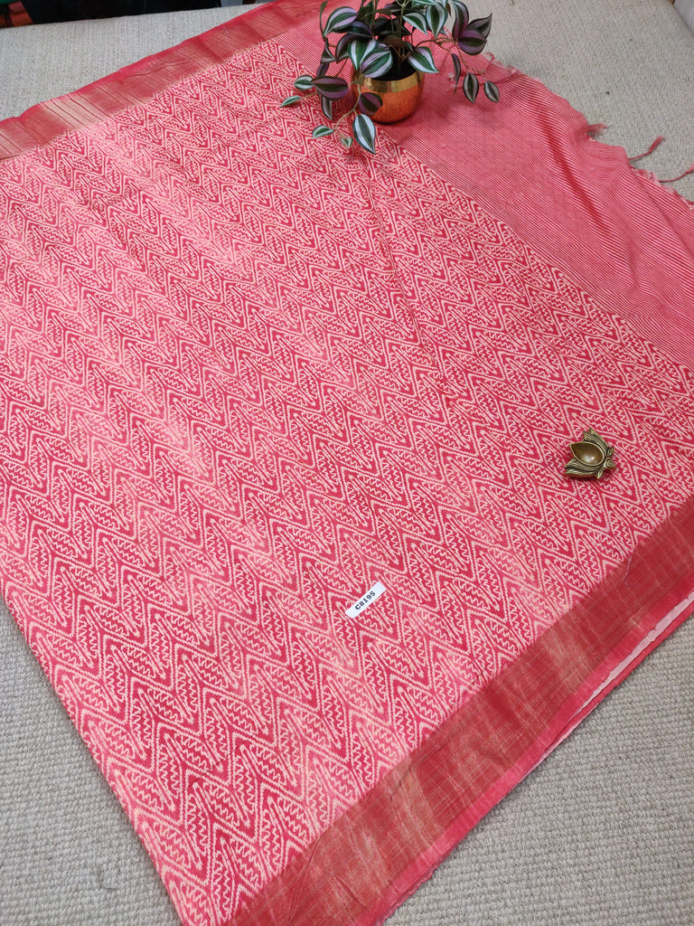 RawSilk Saree #C8195