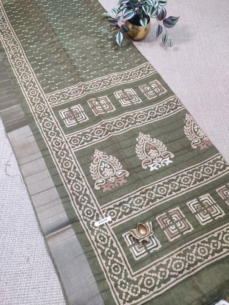 RawSilk Saree #C9559