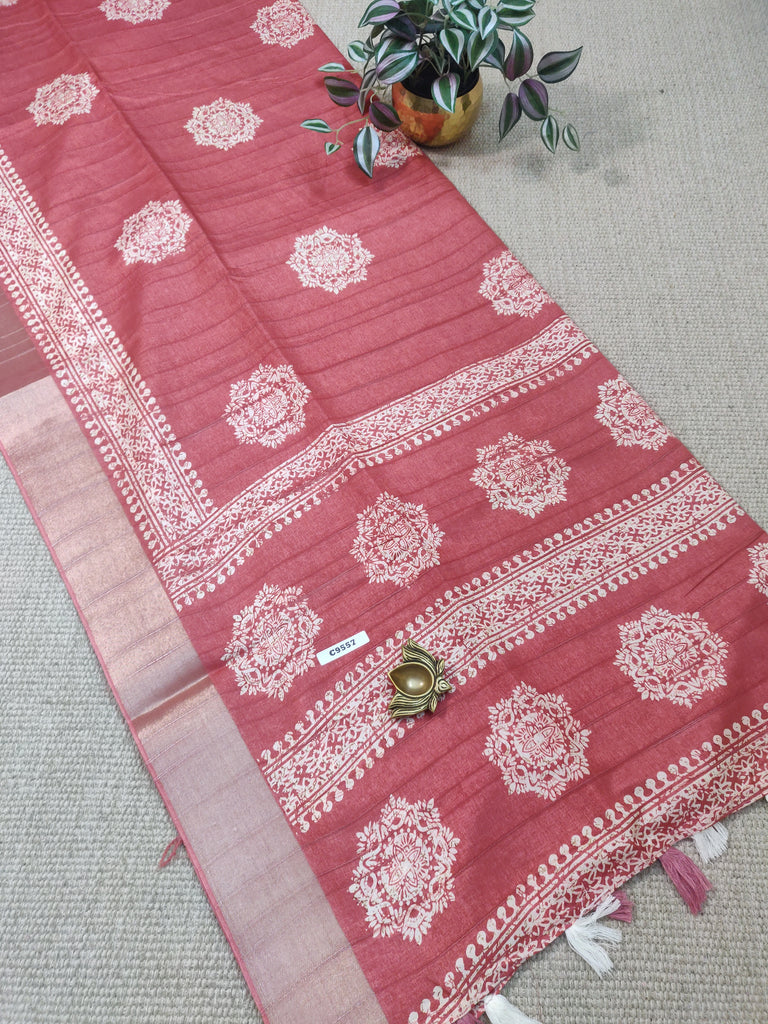 RawSilk Saree #C9557